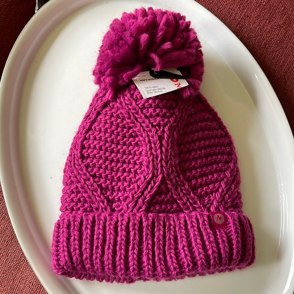 Marmot lined hat